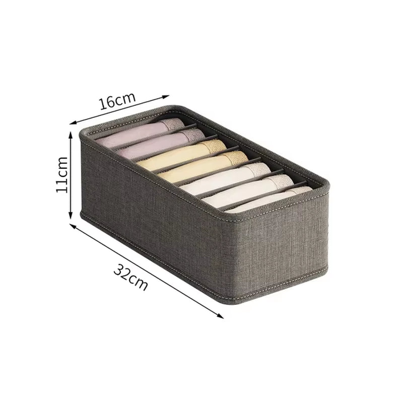 Underwear Cabinet Drawer Organizer Socks Clothing Storage Box Wardrobe Organizer Clothes Ties Pants Bra Socks Storage Organizers