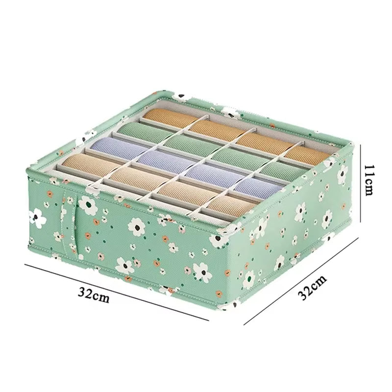 Underwear Cabinet Drawer Organizer Socks Clothing Storage Box Wardrobe Organizer Clothes Ties Pants Bra Socks Storage Organizers