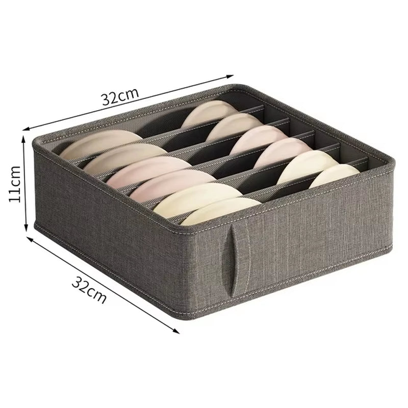 Underwear Cabinet Drawer Organizer Socks Clothing Storage Box Wardrobe Organizer Clothes Ties Pants Bra Socks Storage Organizers